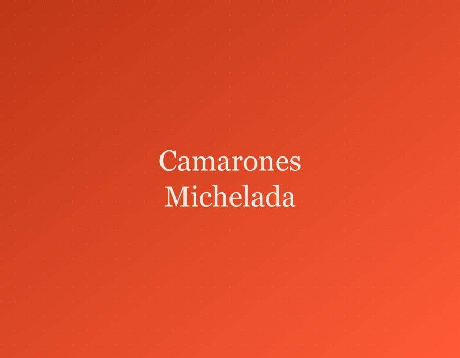 Camarones Michelada