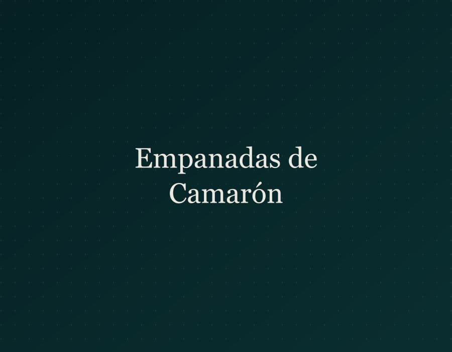 Shrimp Empanadas